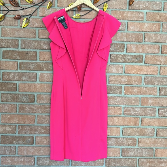 Lord and Taylor sheath dress in fuchsia size 0 - Picture 7 of 8